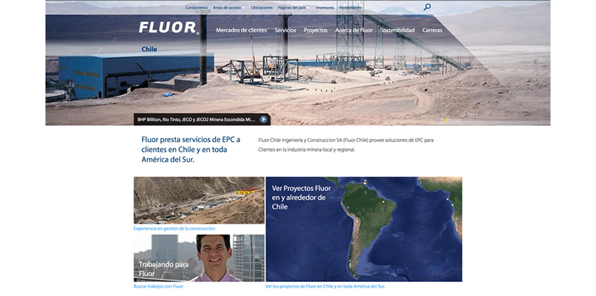 Firmamos convenio con Fluor Chile S.A