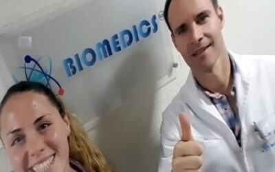 Natalia se prepara en Biomedics